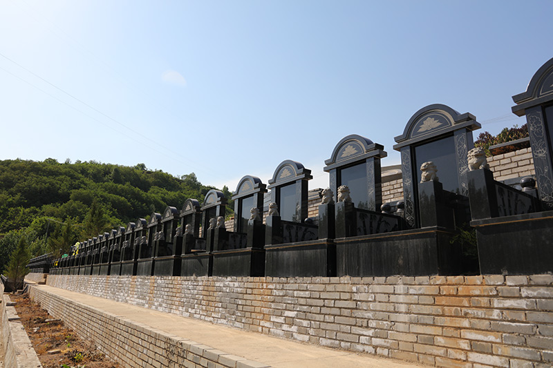 白鹿原公墓墓区实拍