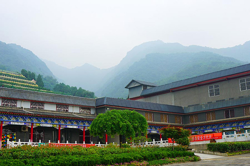九龙山公墓建筑景观