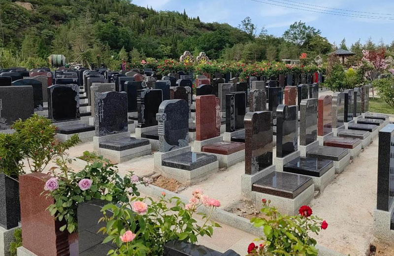 骊山墓园墓区环境图